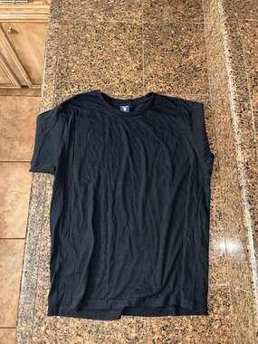 U.S. Polo Assn. Men's Black 100% Cotton Crewneck T-Shirt Size L